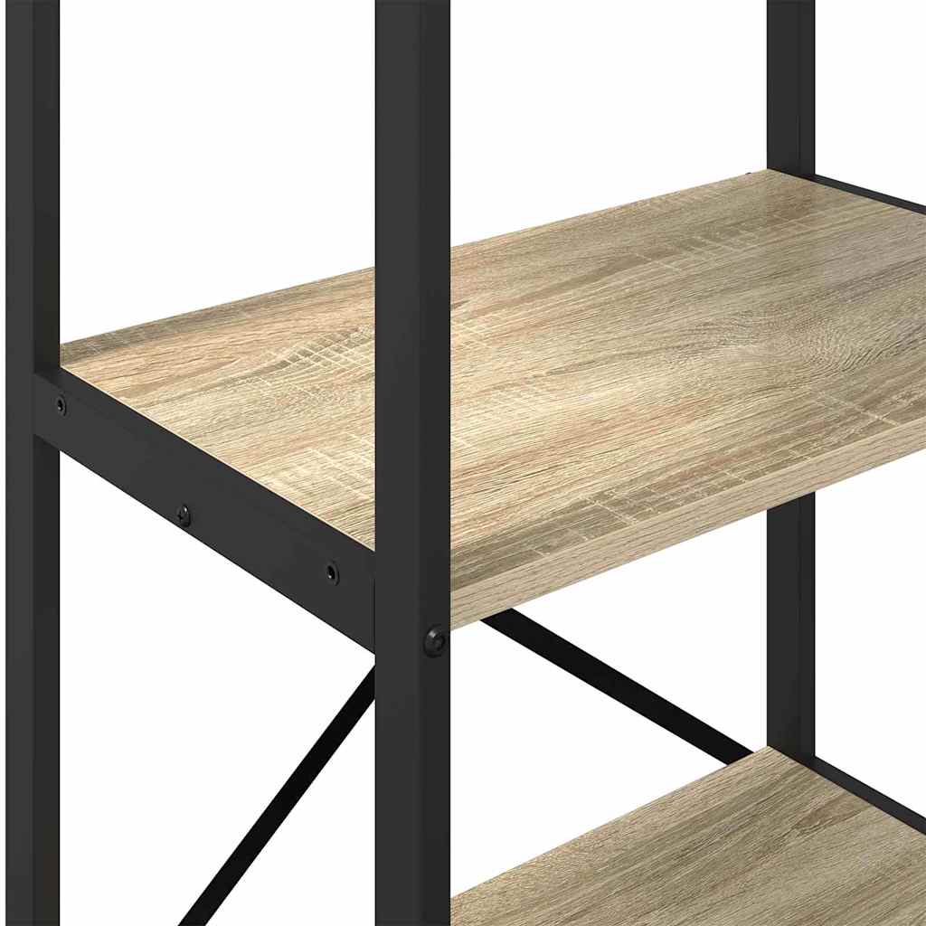 Bookshelf Sonoma Oak 56 x 34 x 96 cm Engineered Wood