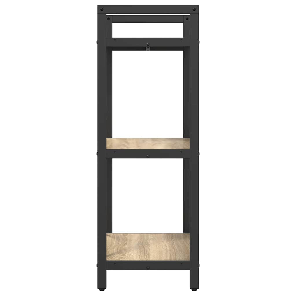 Bookshelf Sonoma Oak 56 x 34 x 96 cm Engineered Wood