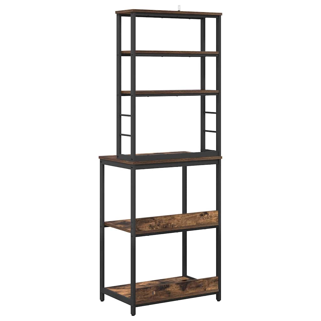 Kitchen Shelf 5-Tier 60 x 40 x 168 cm Engineered Wood