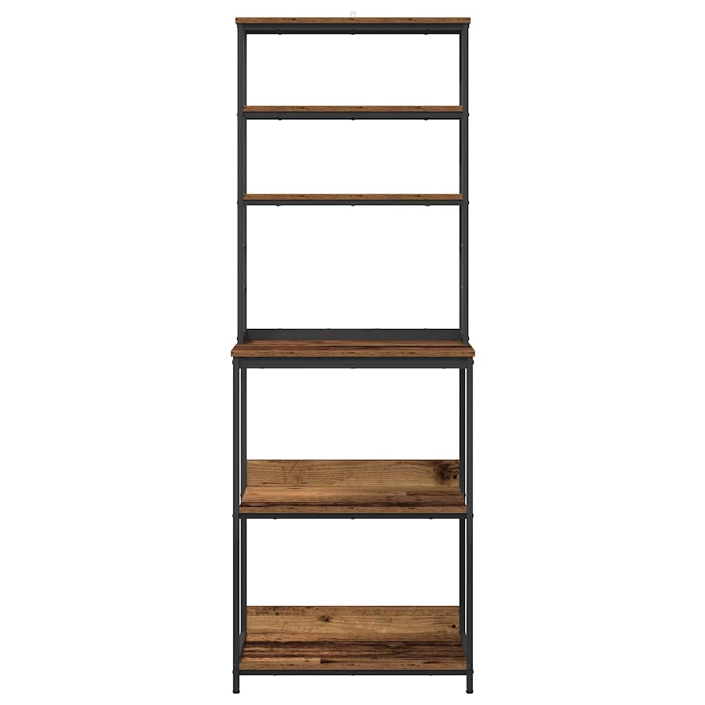Kitchen Shelf Old Wood 60 x 40 x 168 cm Engineered Wood