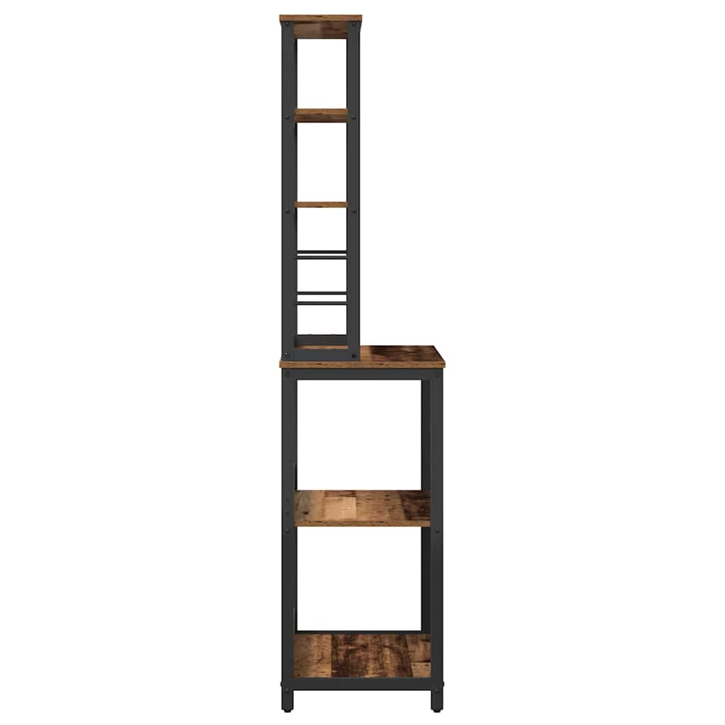 Kitchen Shelf Old Wood 60 x 40 x 168 cm Engineered Wood