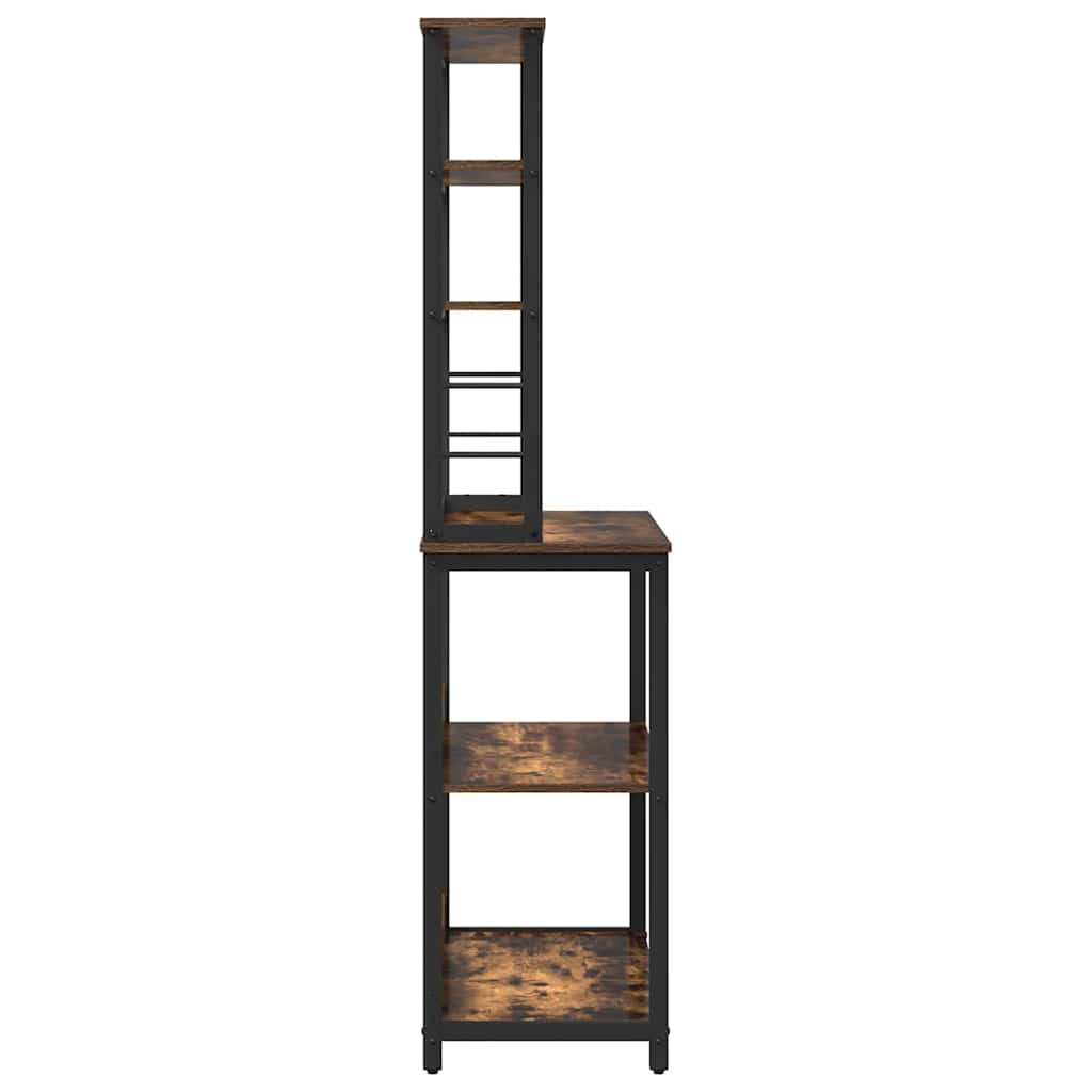Kitchen Shelf 5-Tier 80 x 40 x 168 cm Engineered Wood