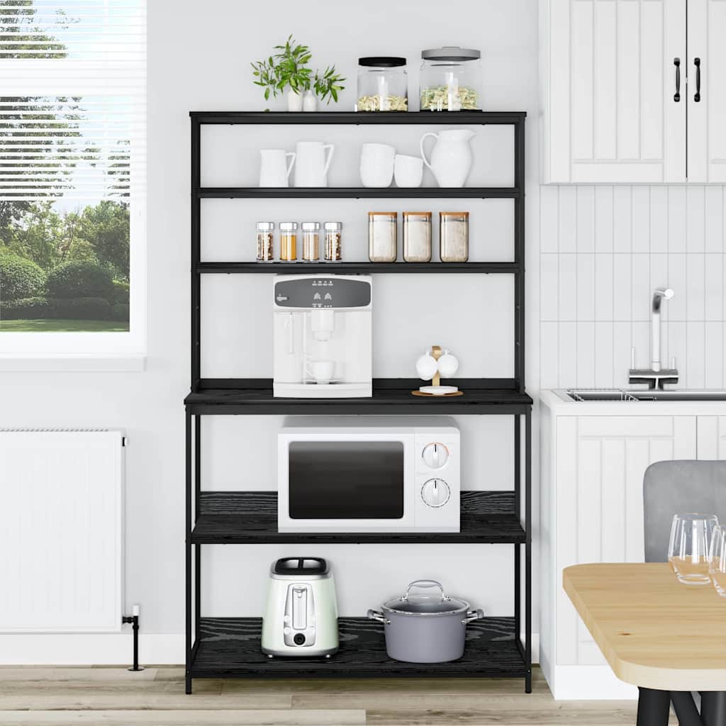 Kitchen Shelf 5-Tier 100 x 40 x 168 cm Engineered Wood