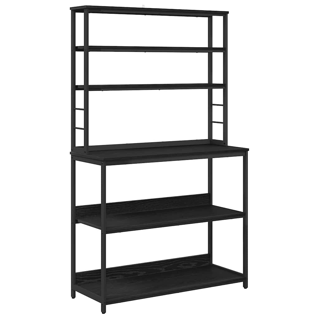 Kitchen Shelf 5-Tier 100 x 40 x 168 cm Engineered Wood