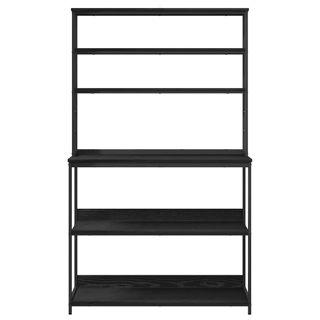 Kitchen Shelf 5-Tier 100 x 40 x 168 cm Engineered Wood