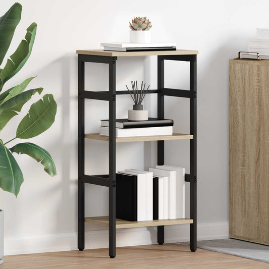 Bookshelf Sonoma Oak 40 x 29.5 x 81 cm Engineered Wood