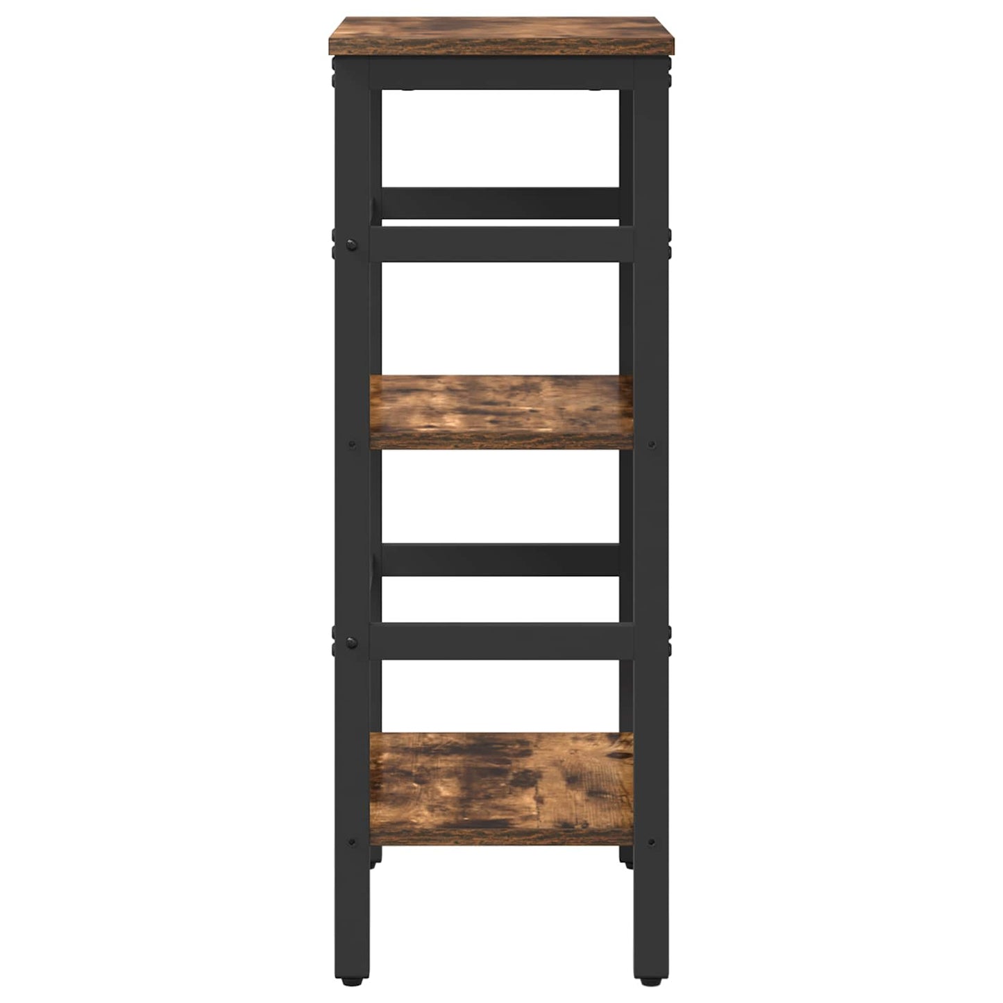 Bookshelf Smoked Oak 40 x 29.5 x 81 cm Engineered Wood