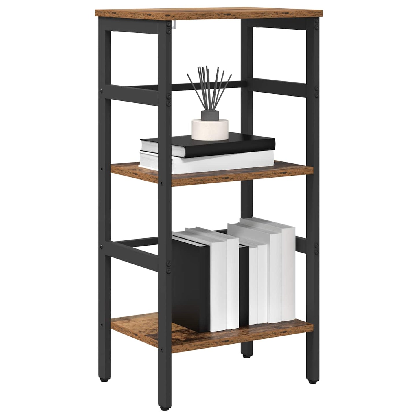 Bookshelf Old Wood 40 x 29.5 x 81 cm Engineered Wood