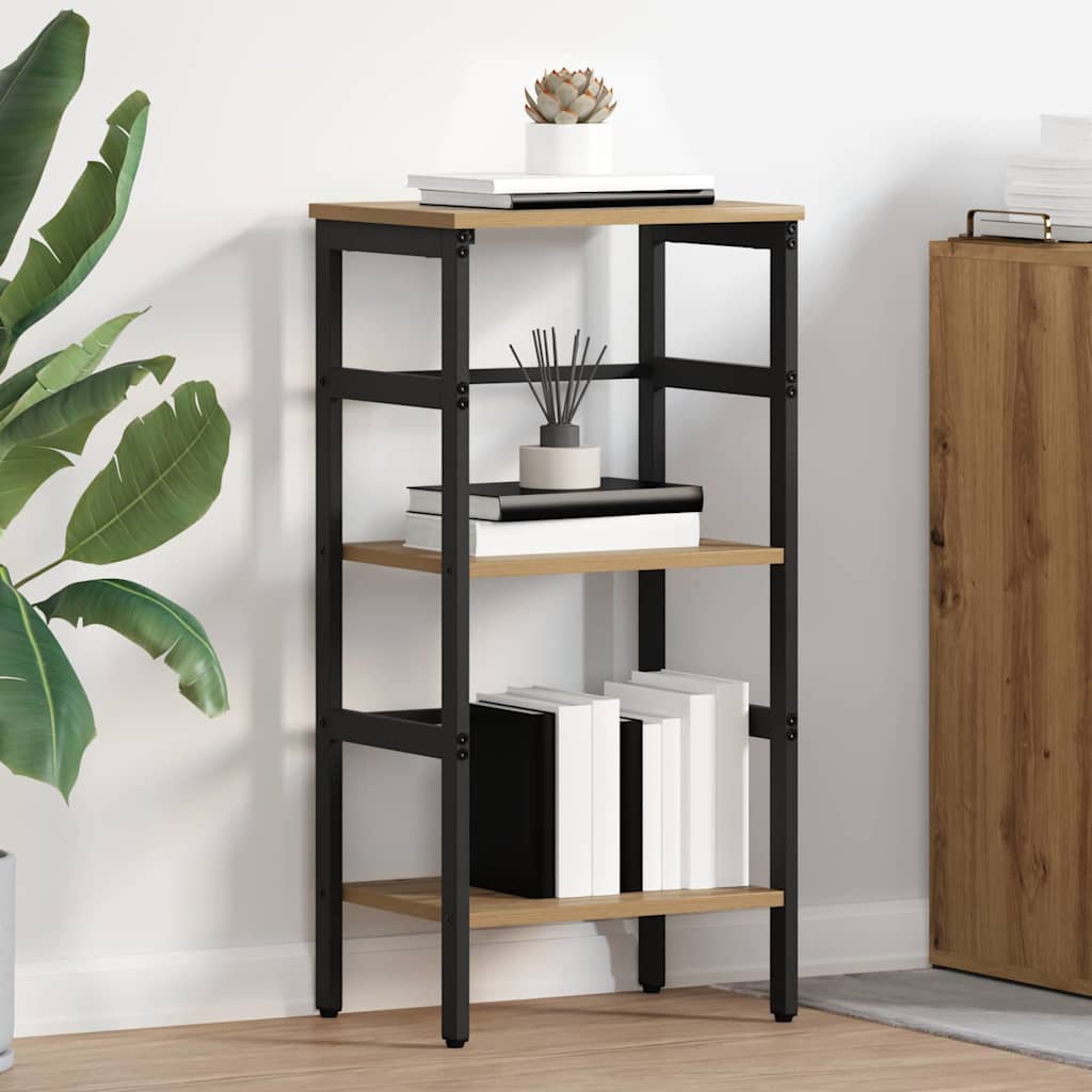 Bookshelf Artisan Oak 40 x 29.5 x 81 cm Engineered Wood