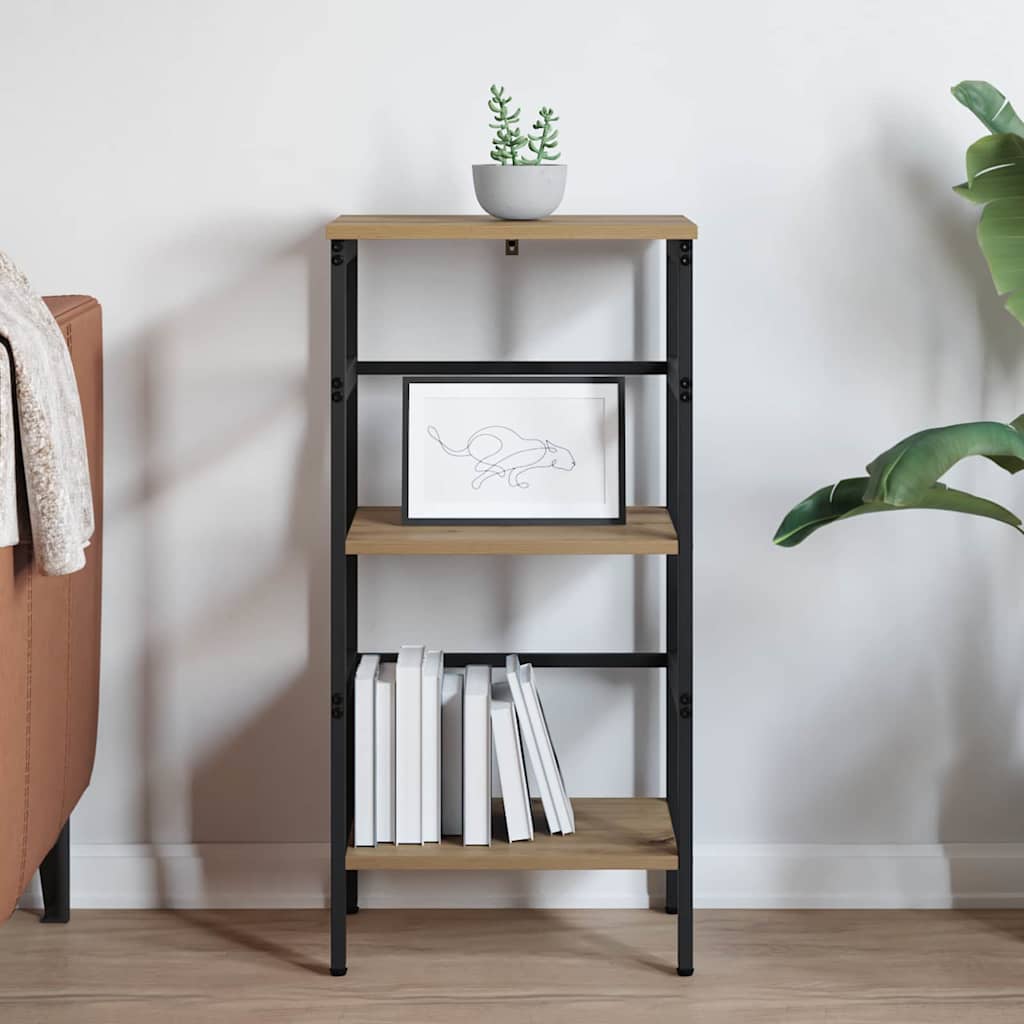 Bookshelf Artisan Oak 40 x 29.5 x 81 cm Engineered Wood