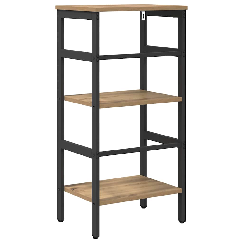 Bookshelf Artisan Oak 40 x 29.5 x 81 cm Engineered Wood