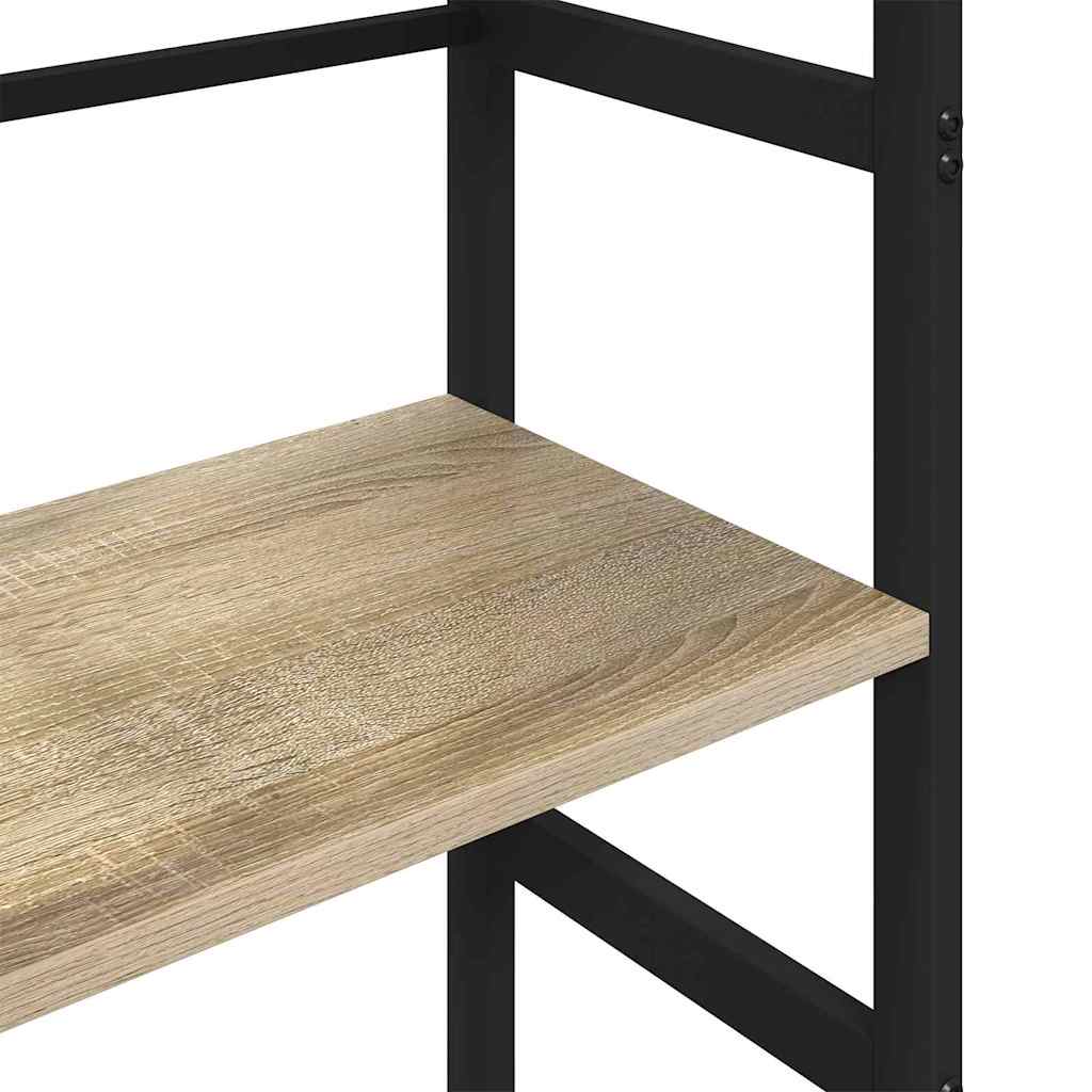 Bookshelf Sonoma Oak 40 x 29.5 x 115 cm Engineered Wood