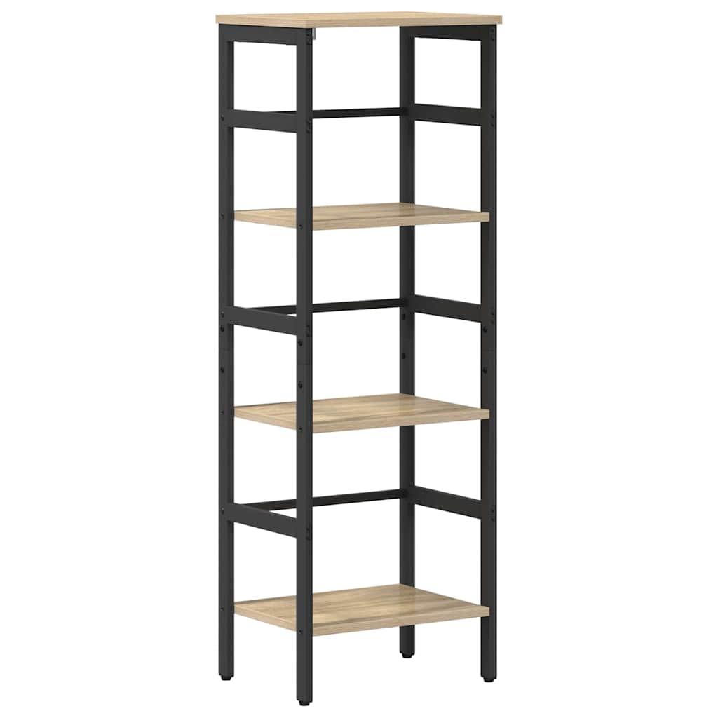 Bookshelf Sonoma Oak 40 x 29.5 x 115 cm Engineered Wood