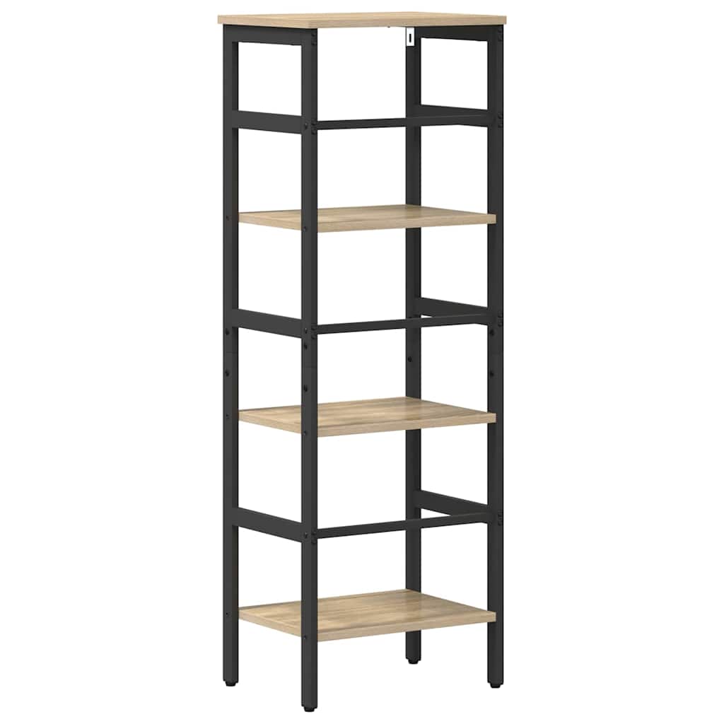 Bookshelf Sonoma Oak 40 x 29.5 x 115 cm Engineered Wood