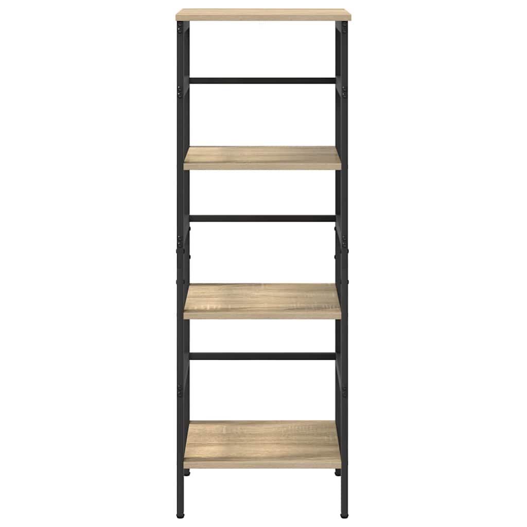 Bookshelf Sonoma Oak 40 x 29.5 x 115 cm Engineered Wood