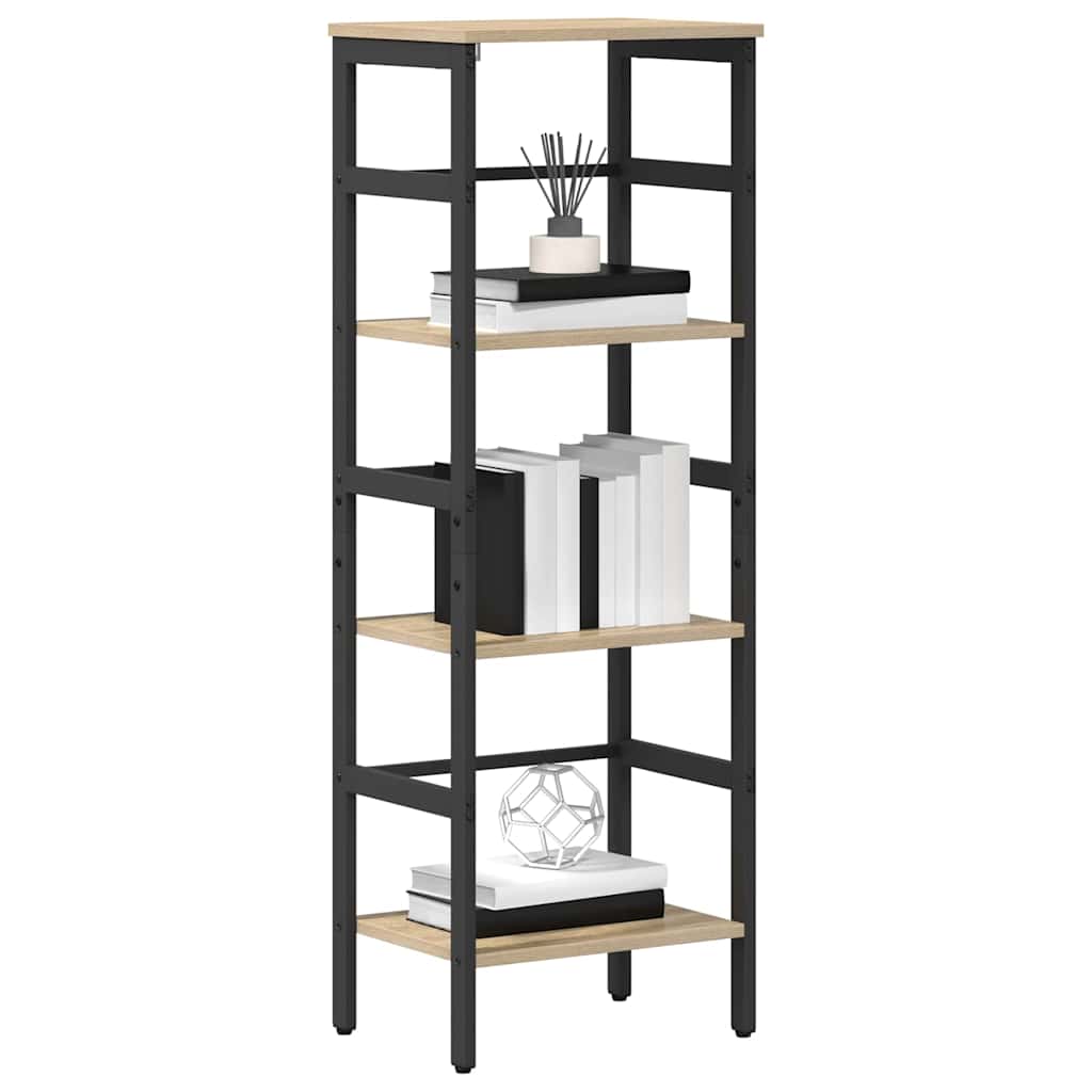 Bookshelf Sonoma Oak 40 x 29.5 x 115 cm Engineered Wood