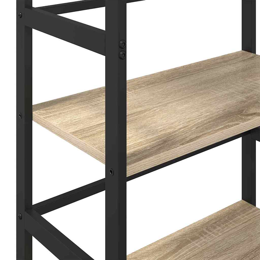Bookshelf Sonoma Oak 60 x 29.5 x 81 cm Engineered Wood