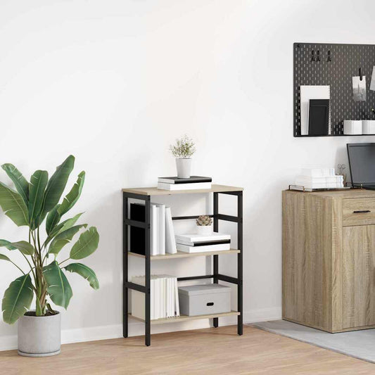 Bookshelf Sonoma Oak 60 x 29.5 x 81 cm Engineered Wood