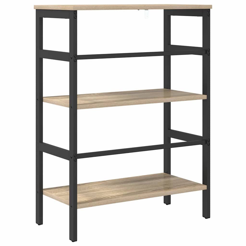 Bookshelf Sonoma Oak 60 x 29.5 x 81 cm Engineered Wood