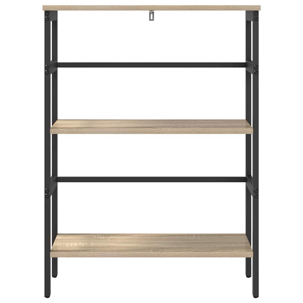 Bookshelf Sonoma Oak 60 x 29.5 x 81 cm Engineered Wood