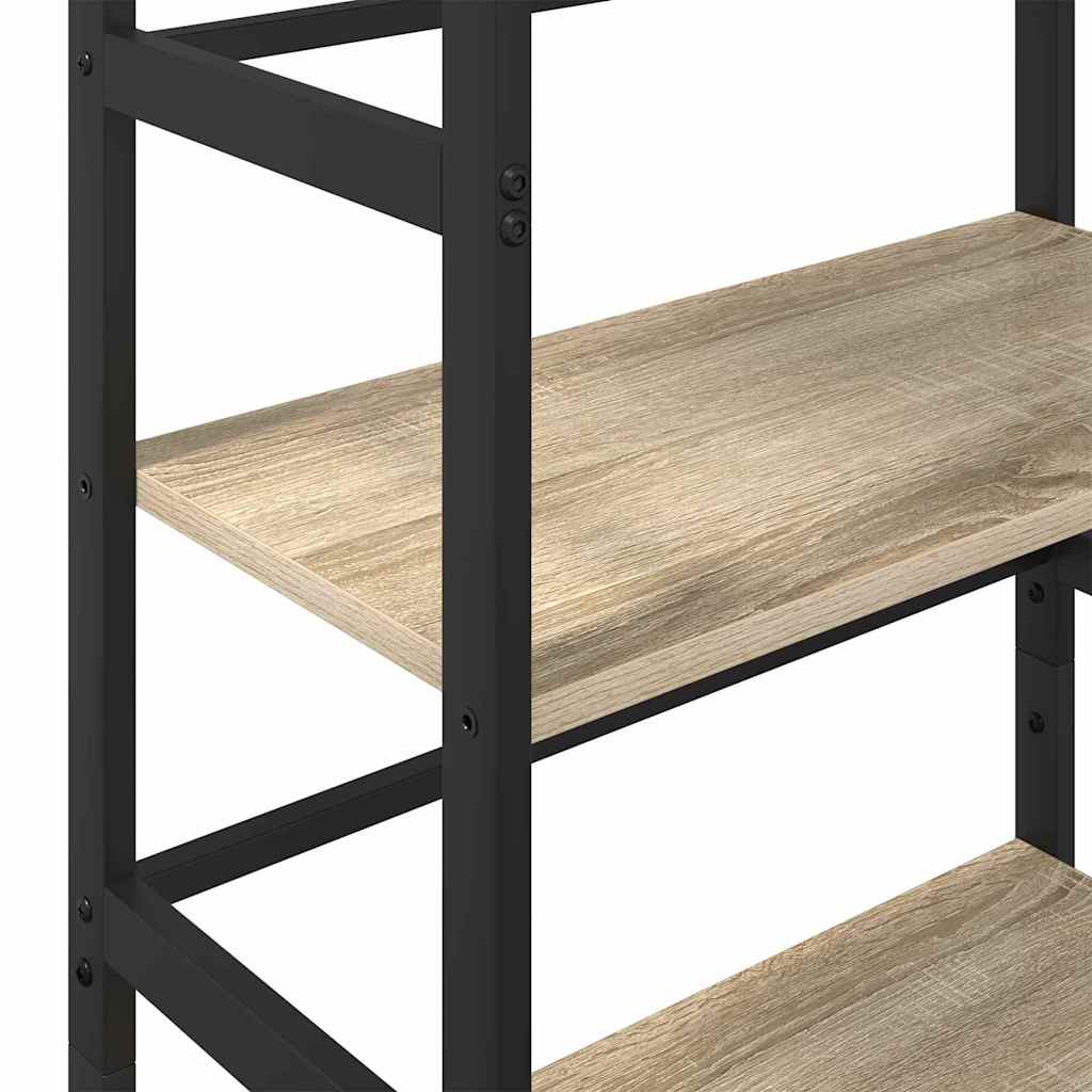 Bookshelf Sonoma Oak 60 x 29.5 x 115 cm Engineered Wood