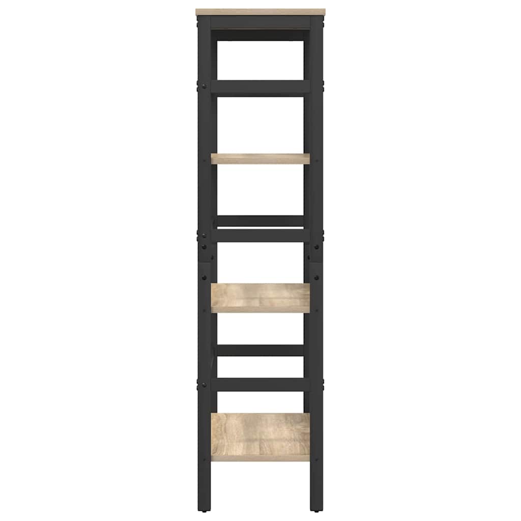 Bookshelf Sonoma Oak 60 x 29.5 x 115 cm Engineered Wood