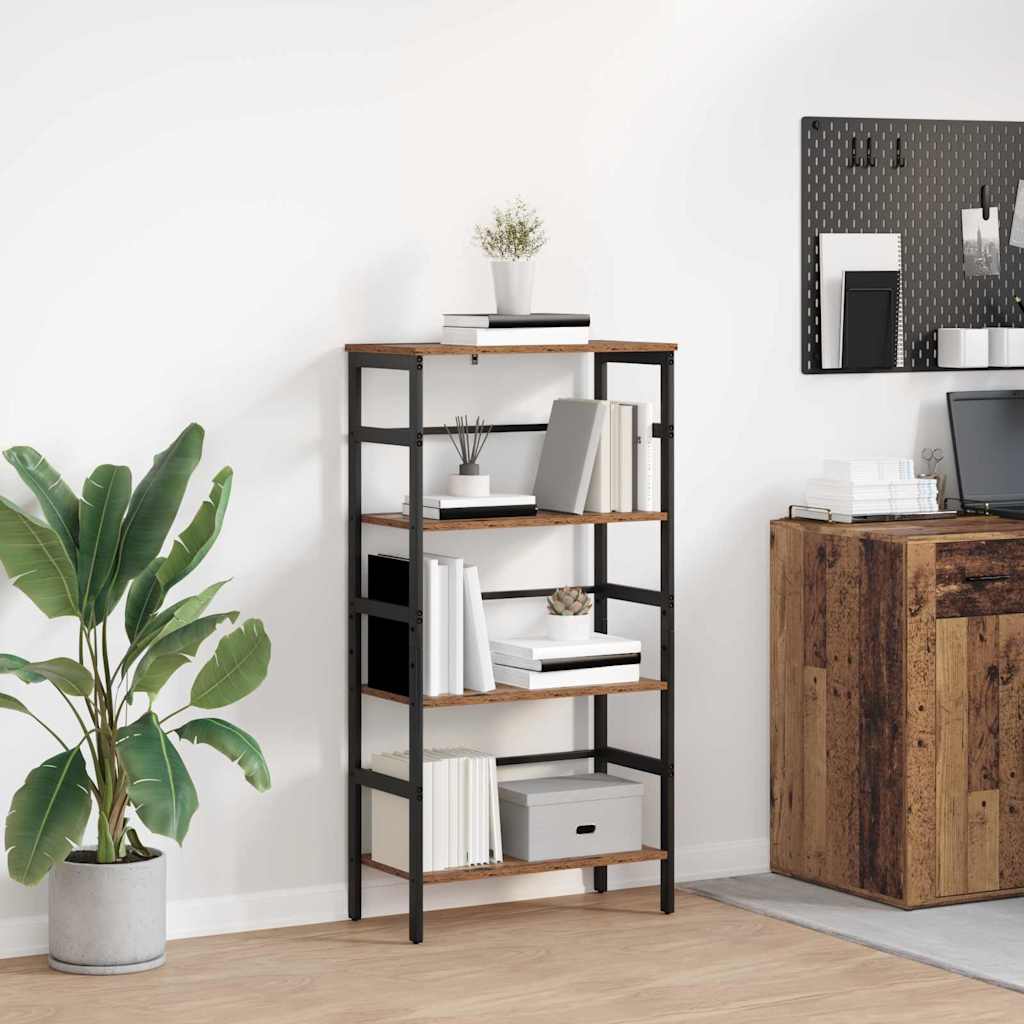 Bookshelf Old Wood 60 x 29.5 x 115 cm Engineered Wood