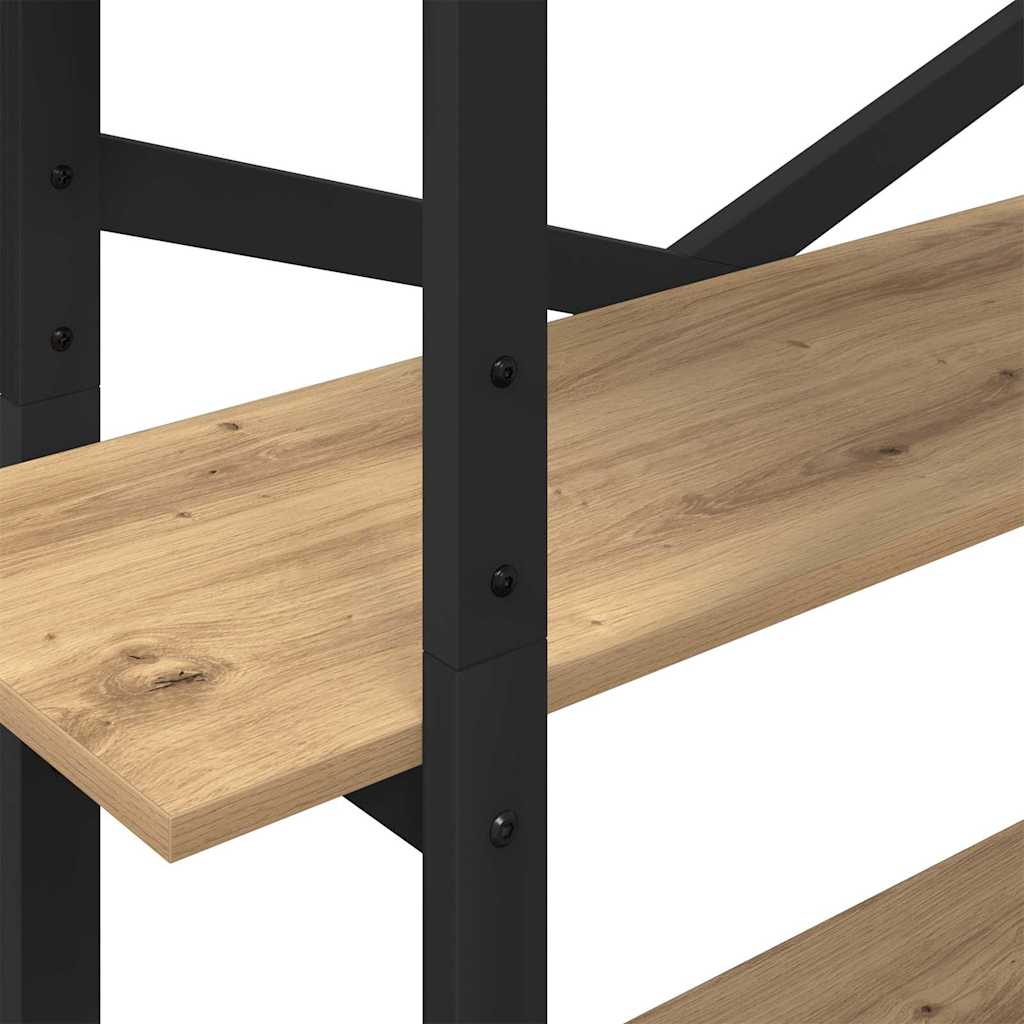 Bookshelf 5-Tier 100 x 33.5 x 178 cm Engineered Wood