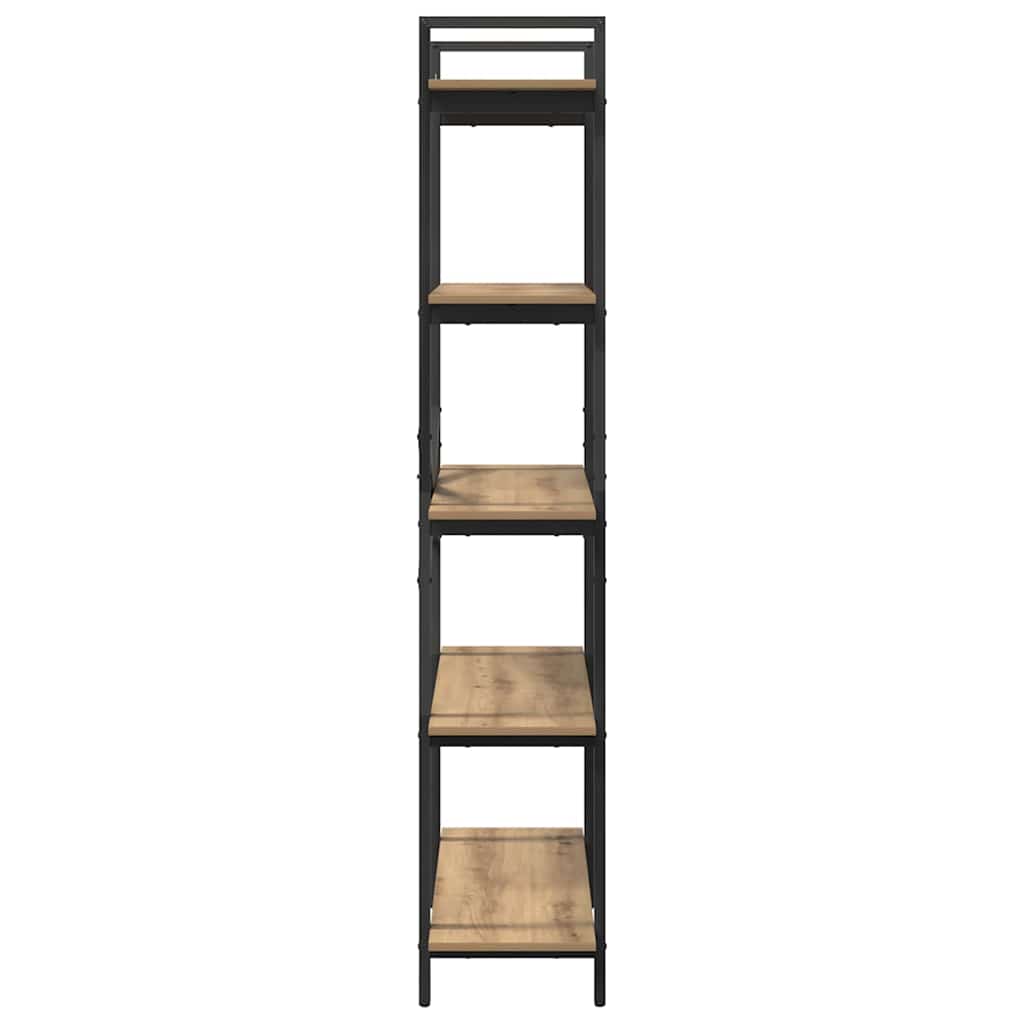 Bookshelf 5-Tier 100 x 33.5 x 178 cm Engineered Wood