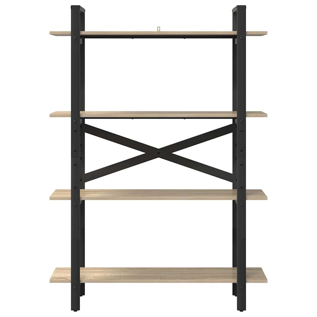 Bookshelf Sonoma Oak 100 x 33.5 x 140 cm Engineered Wood