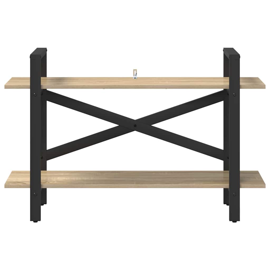 Bookshelf Sonoma Oak 100 x 33.5 x 64 cm Engineered Wood