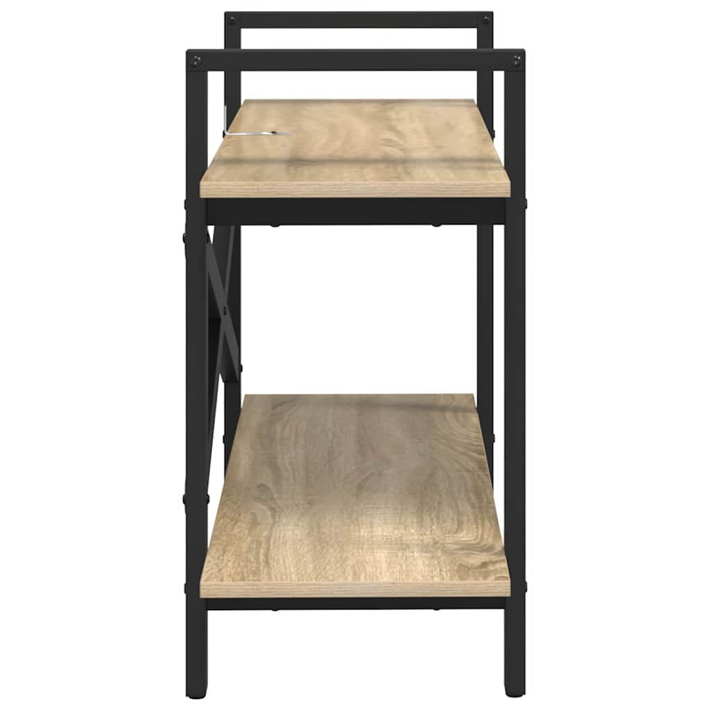 Bookshelf Sonoma Oak 100 x 33.5 x 64 cm Engineered Wood