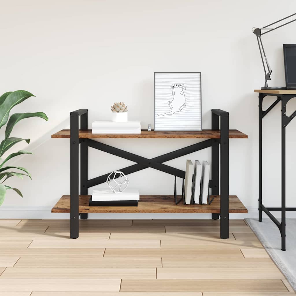 Bookshelf Old Wood 100 x 33.5 x 64 cm Engineered Wood