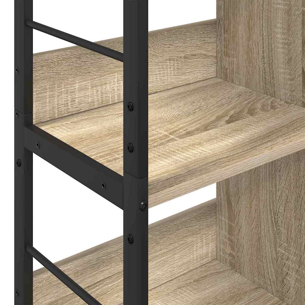 Bookshelf Sonoma Oak 82 x 32 x 144.5 cm Engineered Wood