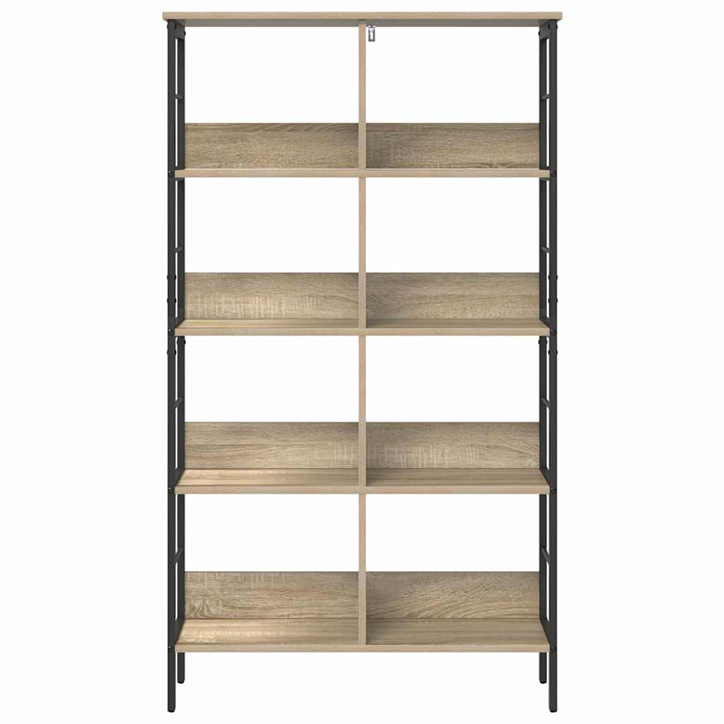 Bookshelf Sonoma Oak 82 x 32 x 144.5 cm Engineered Wood