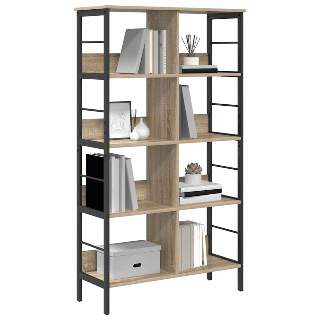 Bookshelf Sonoma Oak 82 x 32 x 144.5 cm Engineered Wood