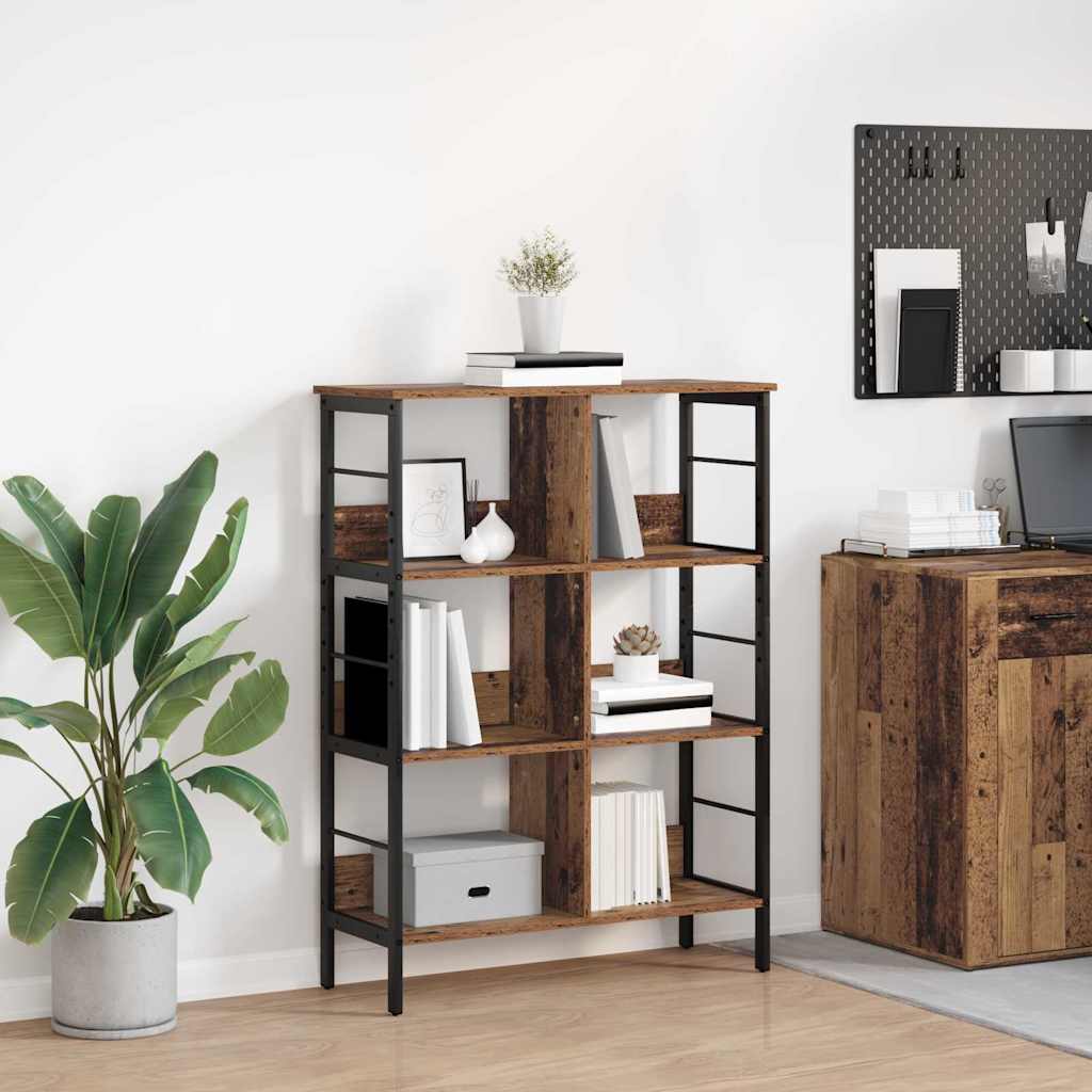 Bookshelf Old Wood 82 x 32 x 112 cm Engineered Wood