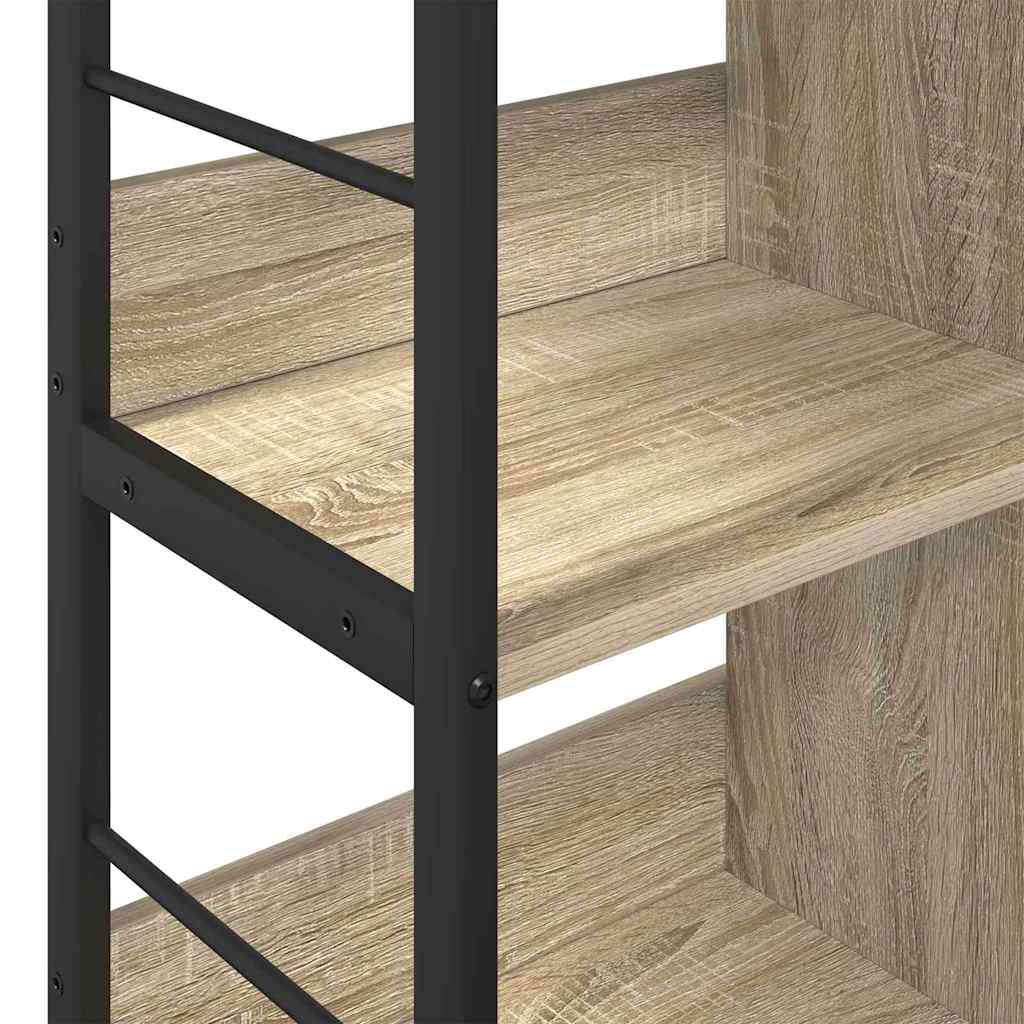 Bookshelf Sonoma Oak 82 x 32 x 79 cm Engineered Wood