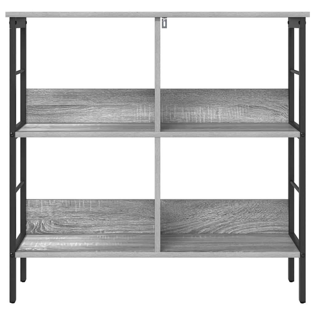 Bookshelf Grey Sonoma 82 x 32 x 79 cm Engineered Wood