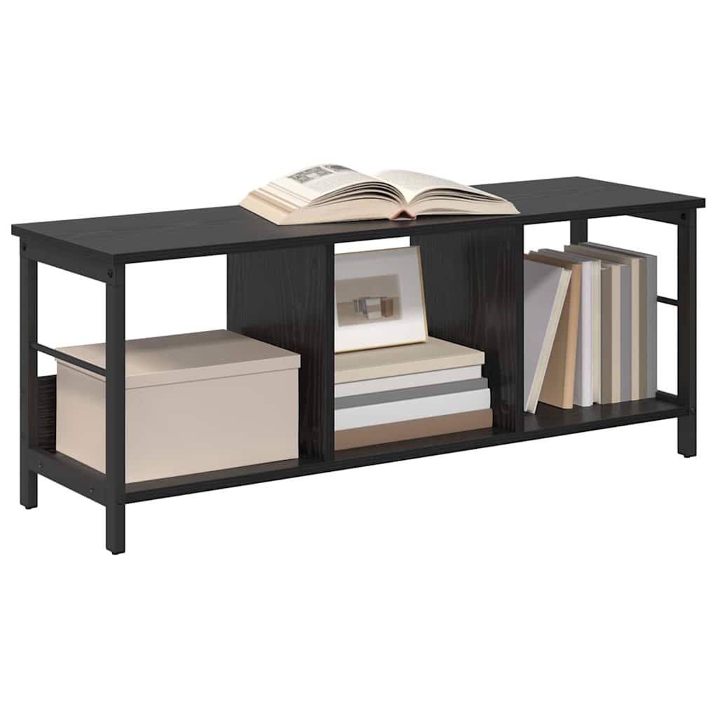 Bookshelf Black Oak 102 x 32 x 40.5 cm Engineered Wood