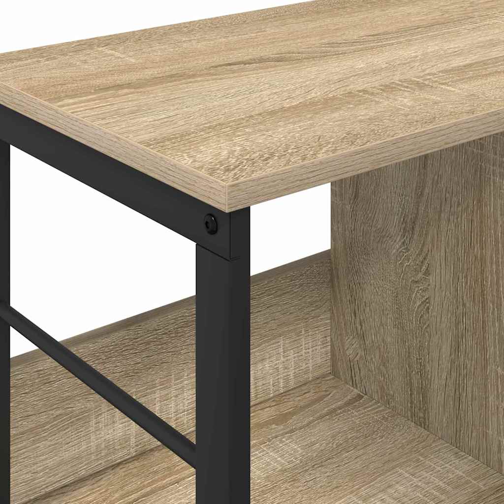 Bookshelf Sonoma Oak 102 x 32 x 40.5 cm Engineered Wood