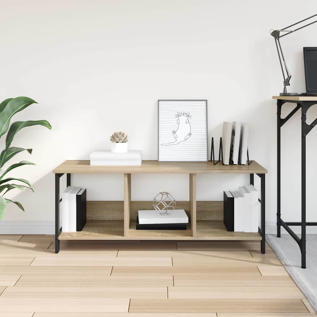 Bookshelf Sonoma Oak 102 x 32 x 40.5 cm Engineered Wood