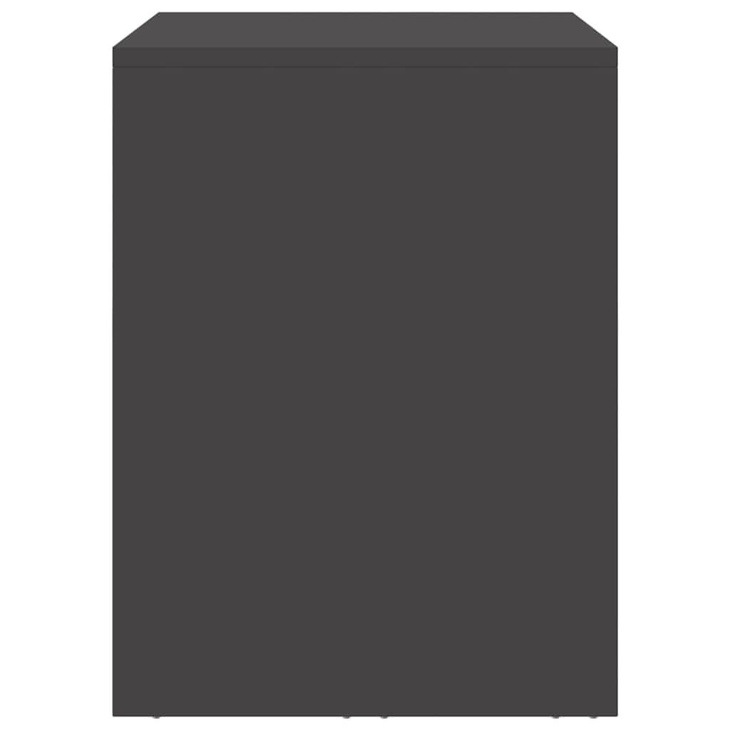 Wall Cabinet for Garage with Gas-lift Door Black