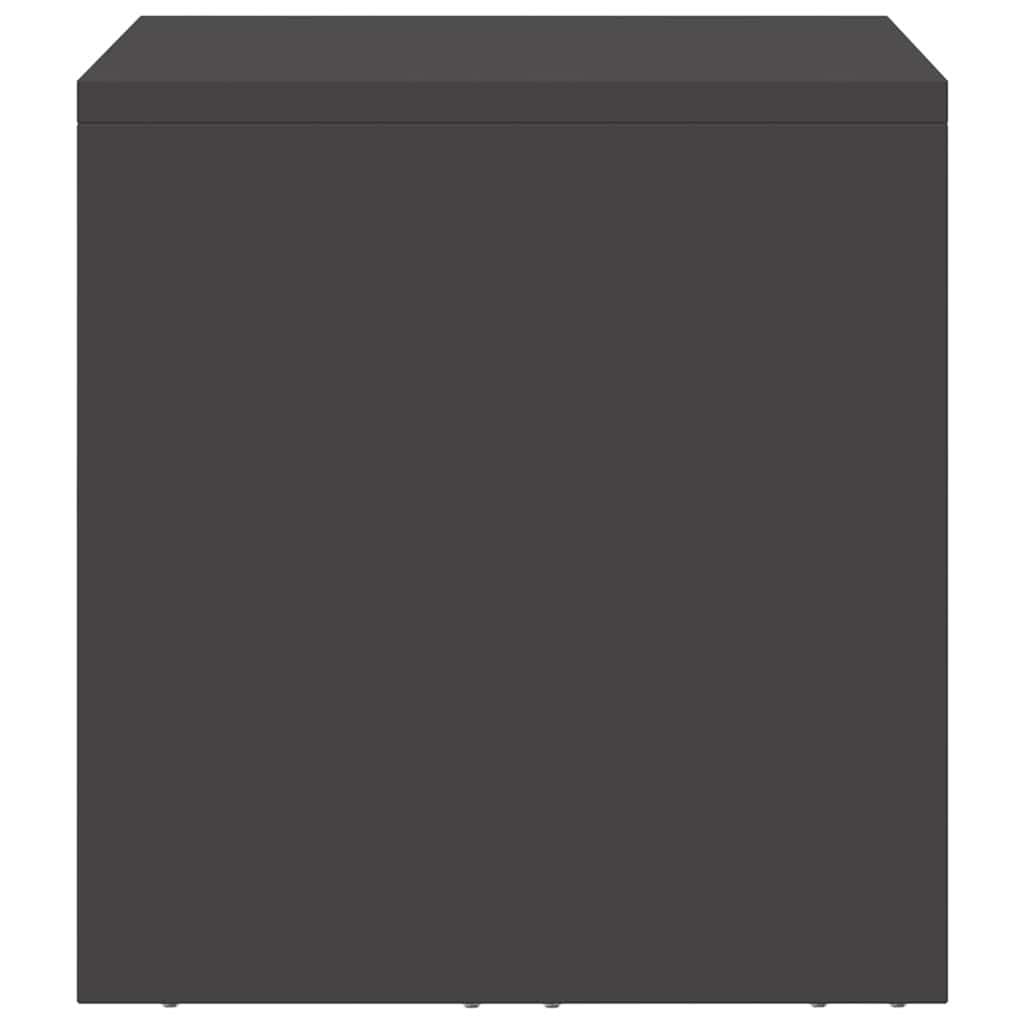 Wall Cabinet for Garage with Gas-lift Door Black