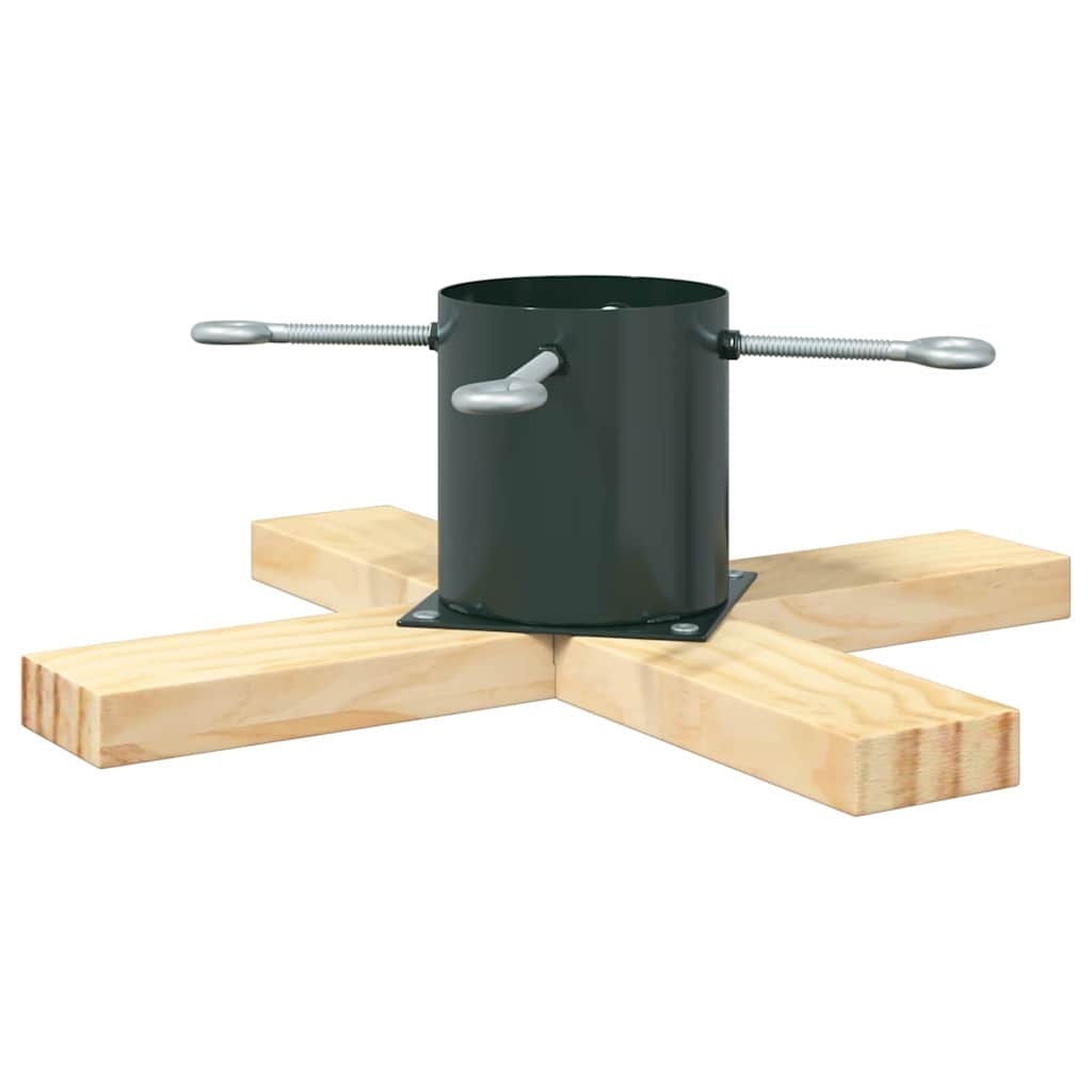 Christmas Tree Stand Green 50 x 50 x 16 cm Solid Pine Wood