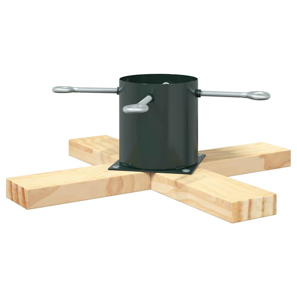Christmas Tree Stand Green 50 x 50 x 16 cm Solid Pine Wood