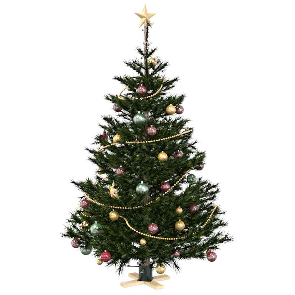 Christmas Tree Stand Green 50 x 50 x 16 cm Solid Pine Wood