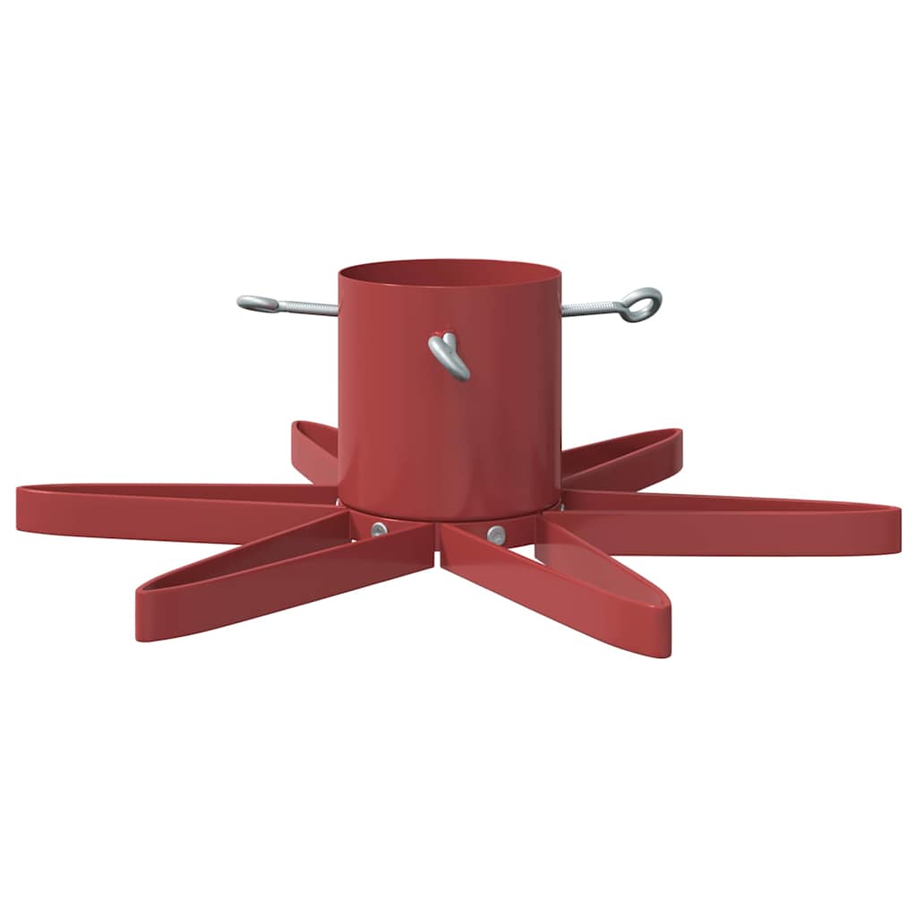 Christmas Tree Stand Red 50 x 50 x 15.5 cm Steel