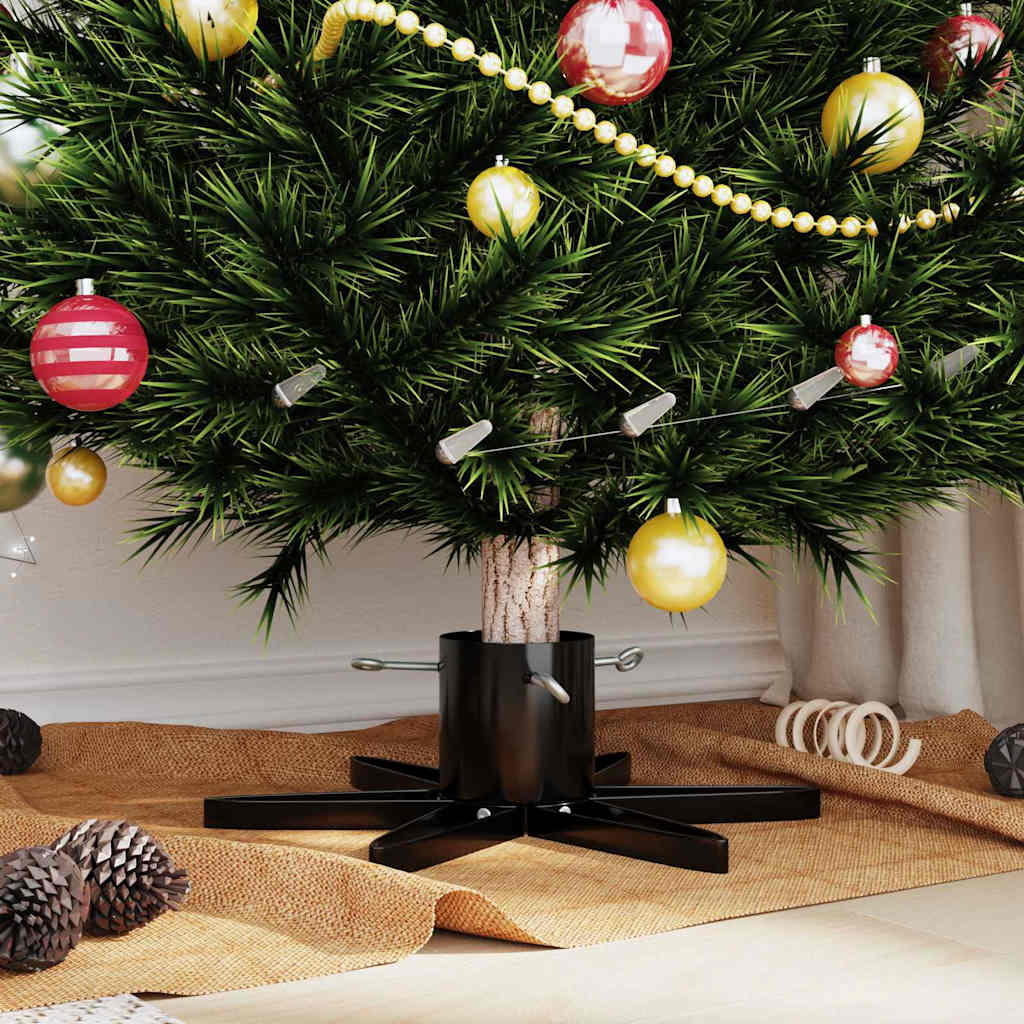 Christmas Tree Stand Black 50 x 50 x 15.5 cm Steel