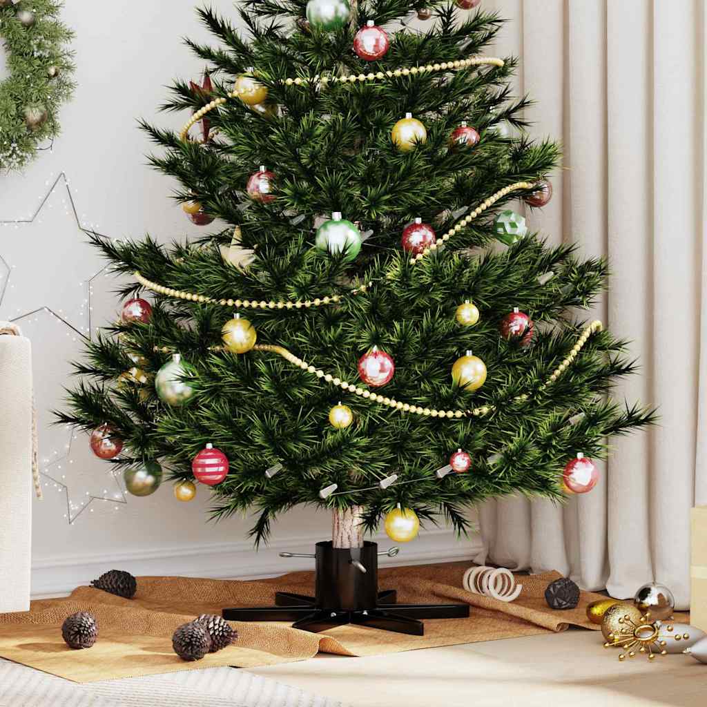 Christmas Tree Stand Black 50 x 50 x 15.5 cm Steel